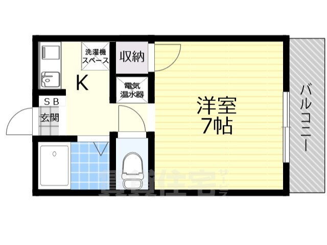 大阪府高槻市野見町 高槻市駅 1K マンション 賃貸物件詳細