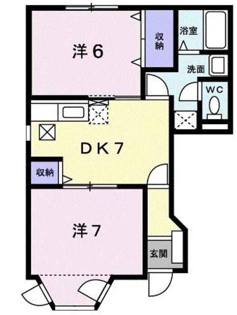 神奈川県厚木市飯山 本厚木駅 2DK アパート 賃貸物件詳細