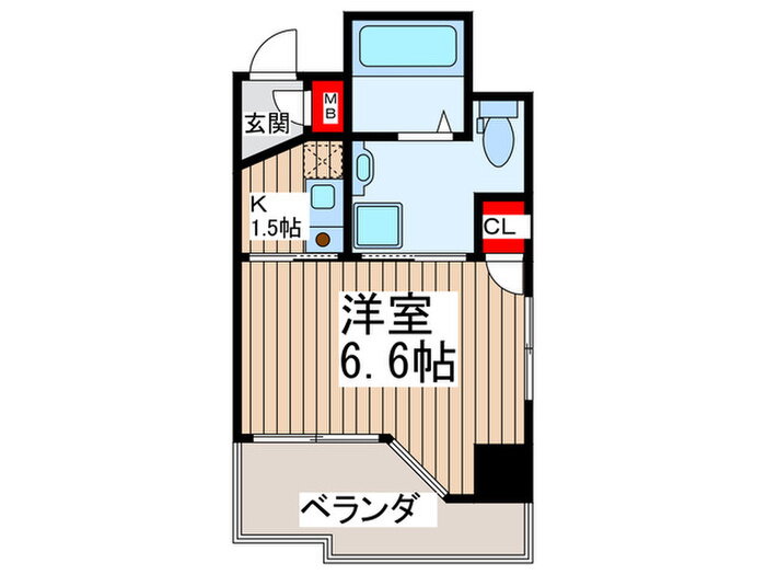 東京都江東区毛利１ 住吉駅 1K マンション 賃貸物件詳細