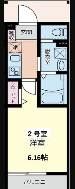 神奈川県川崎市幸区下平間 鹿島田駅 1K アパート 賃貸物件詳細