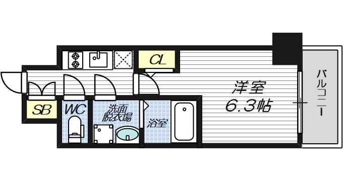 大阪府大阪市淀川区加島３ 加島駅 1K マンション 賃貸物件詳細