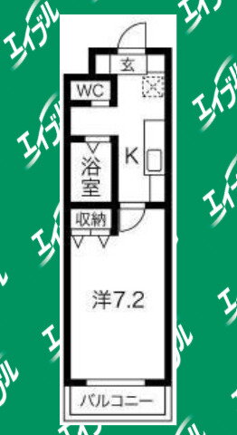 愛知県名古屋市緑区鳴海町字山下 野並駅 1K マンション 賃貸物件詳細