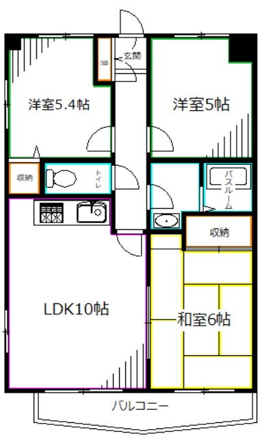 東京都練馬区中村南３ 鷺ノ宮駅 3LDK マンション 賃貸物件詳細