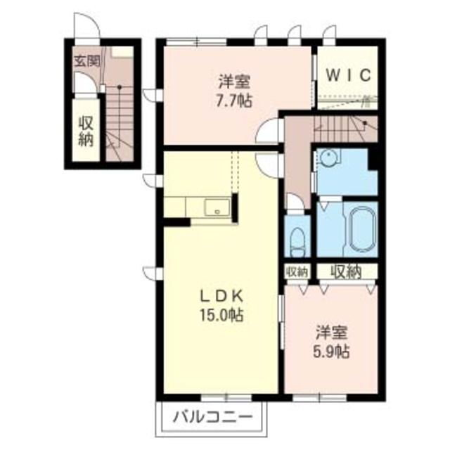 千葉県市原市岩崎１ 五井駅 2LDK アパート 賃貸物件詳細