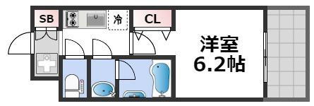 大阪府大阪市浪速区稲荷２ ＪＲ難波駅 1K マンション 賃貸物件詳細
