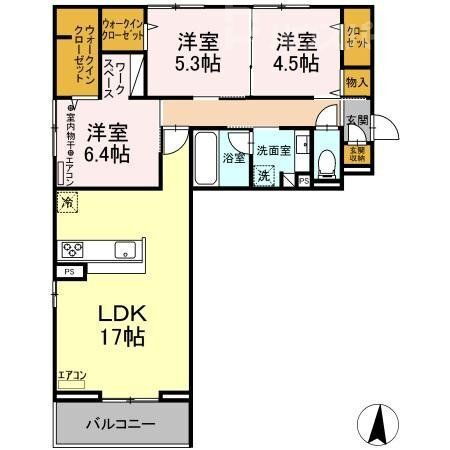 千葉県柏市十余二 柏の葉キャンパス駅 3LDK アパート 賃貸物件詳細