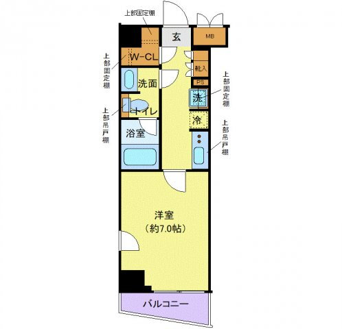 ディアレイシャス落合南長崎 4階 1K 賃貸物件詳細