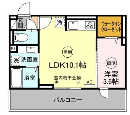 福岡県久留米市大善寺大橋１ 大善寺駅 1LDK アパート 賃貸物件詳細