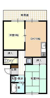 石川県金沢市東力１ 西金沢駅 2DK アパート 賃貸物件詳細