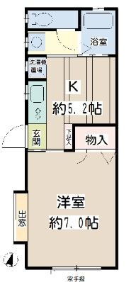 神奈川県横浜市鶴見区岸谷２ 生麦駅 1K アパート 賃貸物件詳細