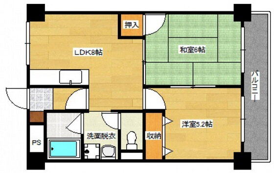 広島県広島市南区段原南１ 広島駅 2LDK マンション 賃貸物件詳細