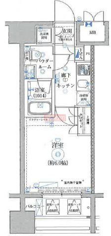 神奈川県川崎市川崎区堀之内町 京急川崎駅 1K マンション 賃貸物件詳細