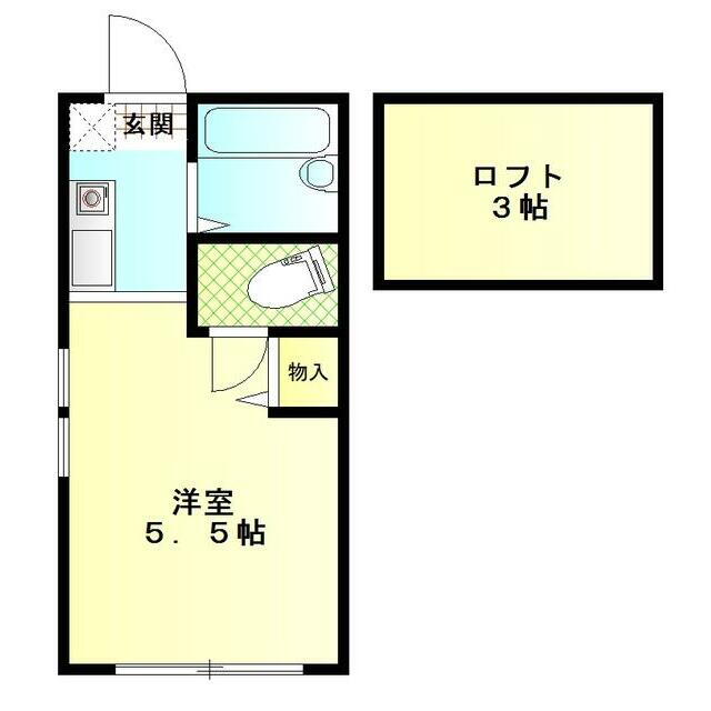 神奈川県厚木市栄町１ 本厚木駅 1K アパート 賃貸物件詳細