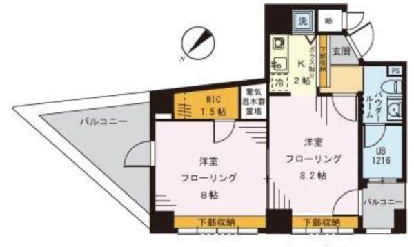 東京都新宿区新宿７ 東新宿駅 1LDK マンション 賃貸物件詳細