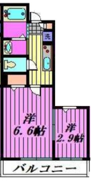 埼玉県所沢市上新井２ 西所沢駅 2K アパート 賃貸物件詳細