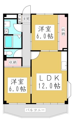 埼玉県川口市戸塚東１ 東川口駅 2LDK マンション 賃貸物件詳細