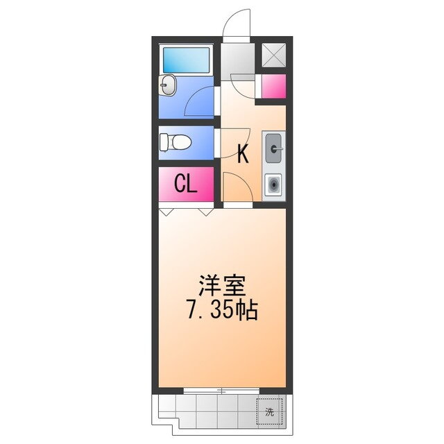大阪府泉佐野市長滝 長滝駅 1K マンション 賃貸物件詳細