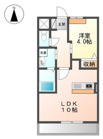 愛媛県松山市東長戸１ 萱町六丁目駅 1LDK アパート 賃貸物件詳細