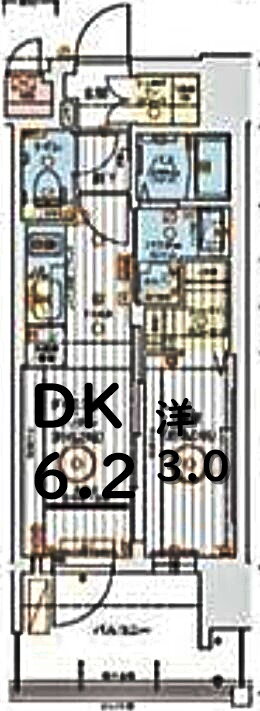 エステムコート名古屋セントリア 2階 1DK 賃貸物件詳細