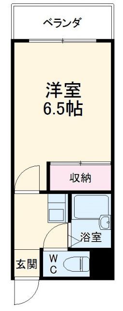マンション桜井 4階 1K 賃貸物件詳細