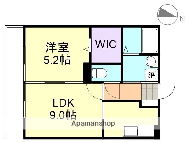 岡山県倉敷市鳥羽 中庄駅 1LDK アパート 賃貸物件詳細