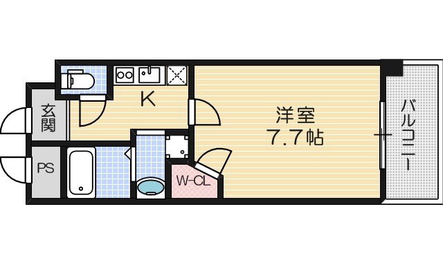 大阪府大阪市中央区南久宝寺町２ 堺筋本町駅 1K マンション 賃貸物件詳細