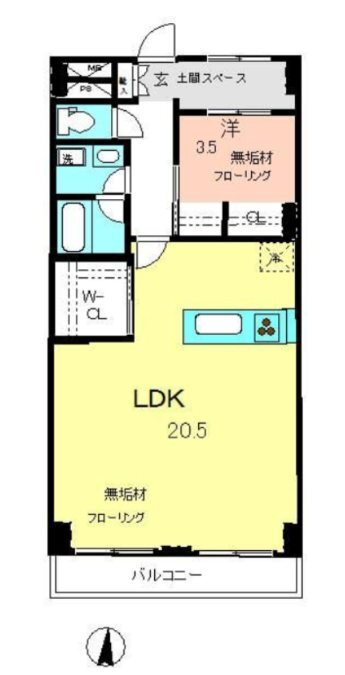 東京都杉並区今川１ 井荻駅 1LDK マンション 賃貸物件詳細