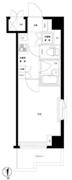 東京都品川区南大井３ 大森海岸駅 1K マンション 賃貸物件詳細