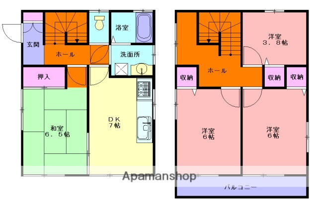 岩手県一関市千代田町 一ノ関駅 4DK 一戸建て 賃貸物件詳細