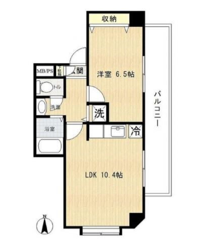 東京都北区王子２ 王子駅 1LDK マンション 賃貸物件詳細