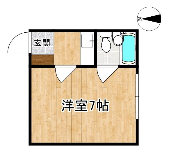 コーポ諏訪柳町 5階 1K 賃貸物件詳細