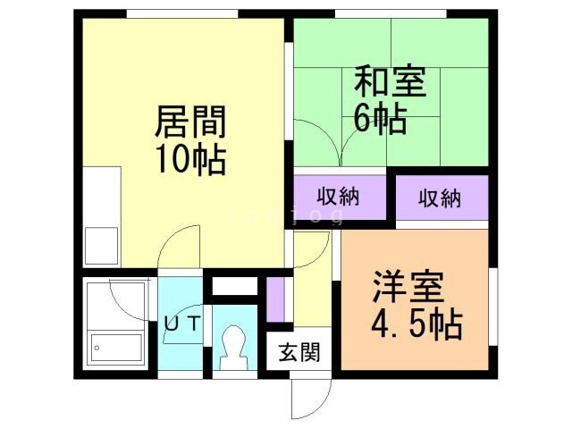 北海道旭川市神楽五条１ 2LDK アパート 賃貸物件詳細