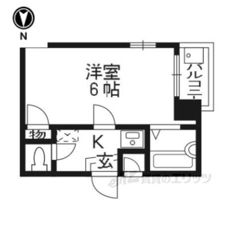 京都府京都市上京区元伊佐町 鞍馬口駅 1K マンション 賃貸物件詳細