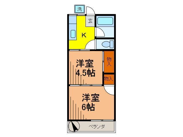 東京都葛飾区柴又３ 柴又駅 2K アパート 賃貸物件詳細