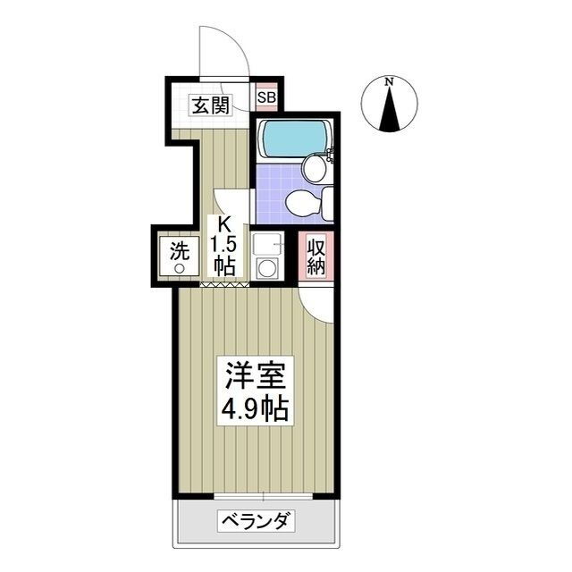 プールパール小豆沢 1階 1K 賃貸物件詳細
