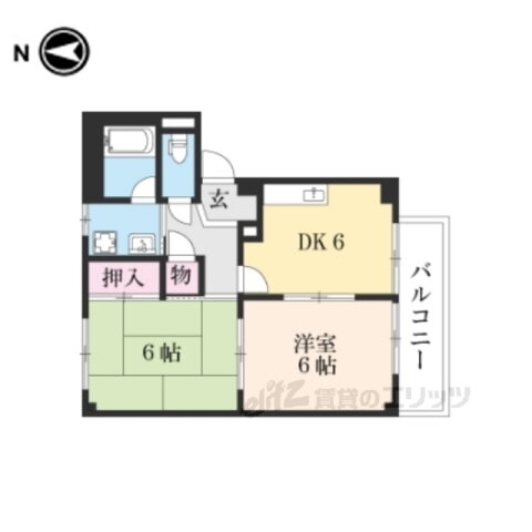 滋賀県甲賀市甲南町新治 甲南駅 2DK アパート 賃貸物件詳細