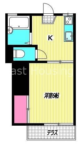 東京都中野区若宮１ 野方駅 1K マンション 賃貸物件詳細