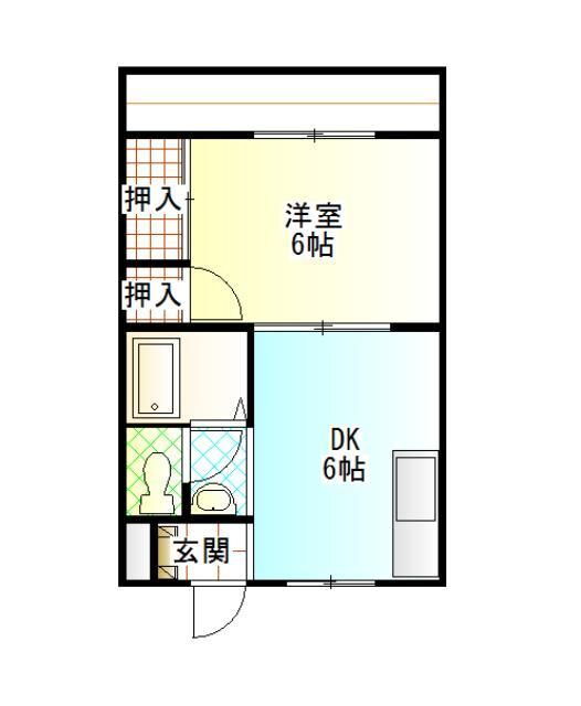 兵庫県加古川市尾上町旭３ 尾上の松駅 1DK アパート 賃貸物件詳細