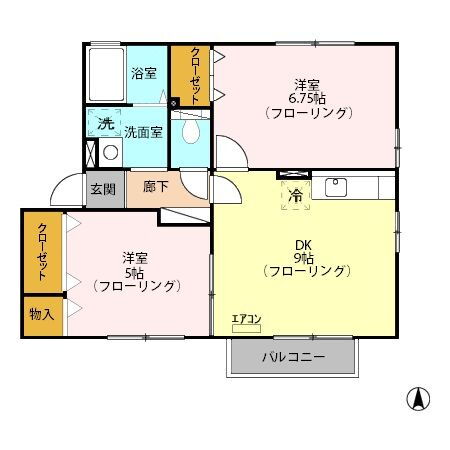 埼玉県川口市差間３ 東川口駅 2DK アパート 賃貸物件詳細