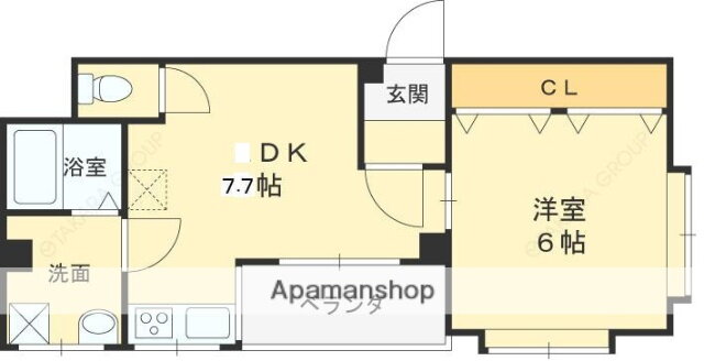 兵庫県西宮市甲風園２ 西宮北口駅 1DK マンション 賃貸物件詳細