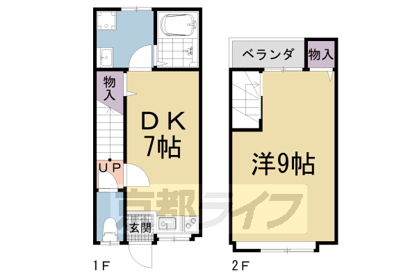 京都府京都市山科区川田欠ノ上 椥辻駅 1DK 一戸建て 賃貸物件詳細