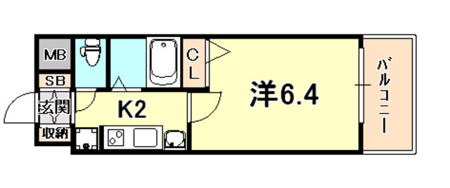 兵庫県神戸市兵庫区水木通１ 新開地駅 1K マンション 賃貸物件詳細
