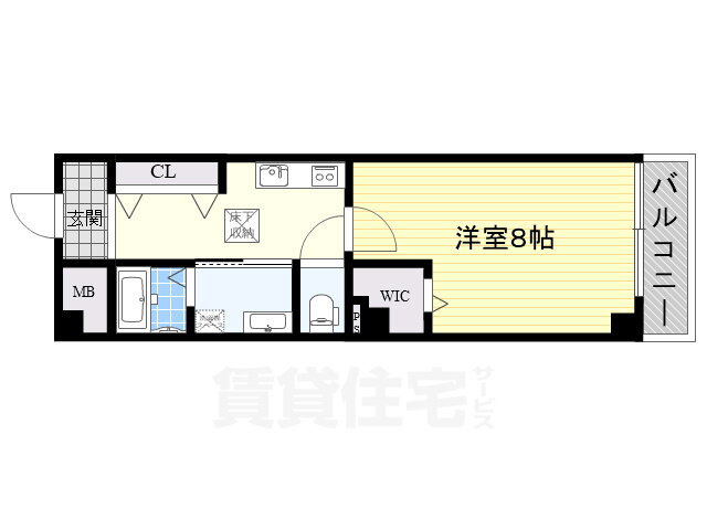 大阪府大阪市都島区都島北通１ 都島駅 1K マンション 賃貸物件詳細