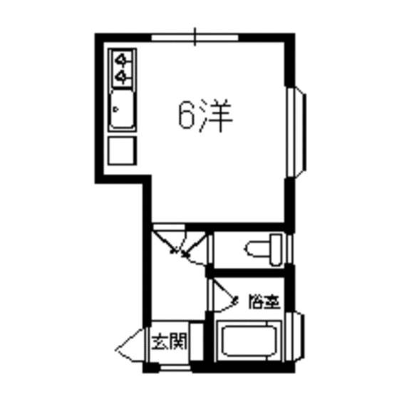 秀和レジデンス浜田 1階 ワンルーム 賃貸物件詳細