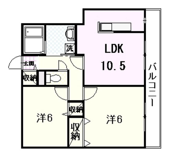 広島県安芸郡府中町鶴江２ 矢賀駅 2LDK アパート 賃貸物件詳細