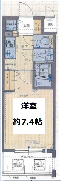 大阪府大阪市淀川区西中島７ 新大阪駅 1K マンション 賃貸物件詳細