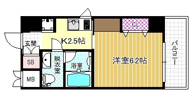 大阪府大阪市北区中津５ 中津駅 1K マンション 賃貸物件詳細