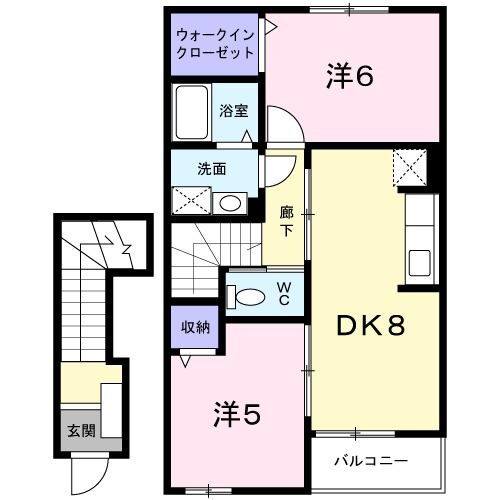 福島県河沼郡会津坂下町字台ノ下 会津坂下駅 2DK アパート 賃貸物件詳細