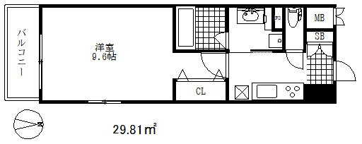 兵庫県神戸市兵庫区駅南通１ 兵庫駅 1K マンション 賃貸物件詳細
