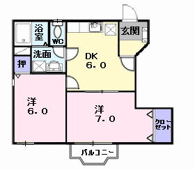 大阪府堺市西区菱木４ 富木駅 2LDK アパート 賃貸物件詳細